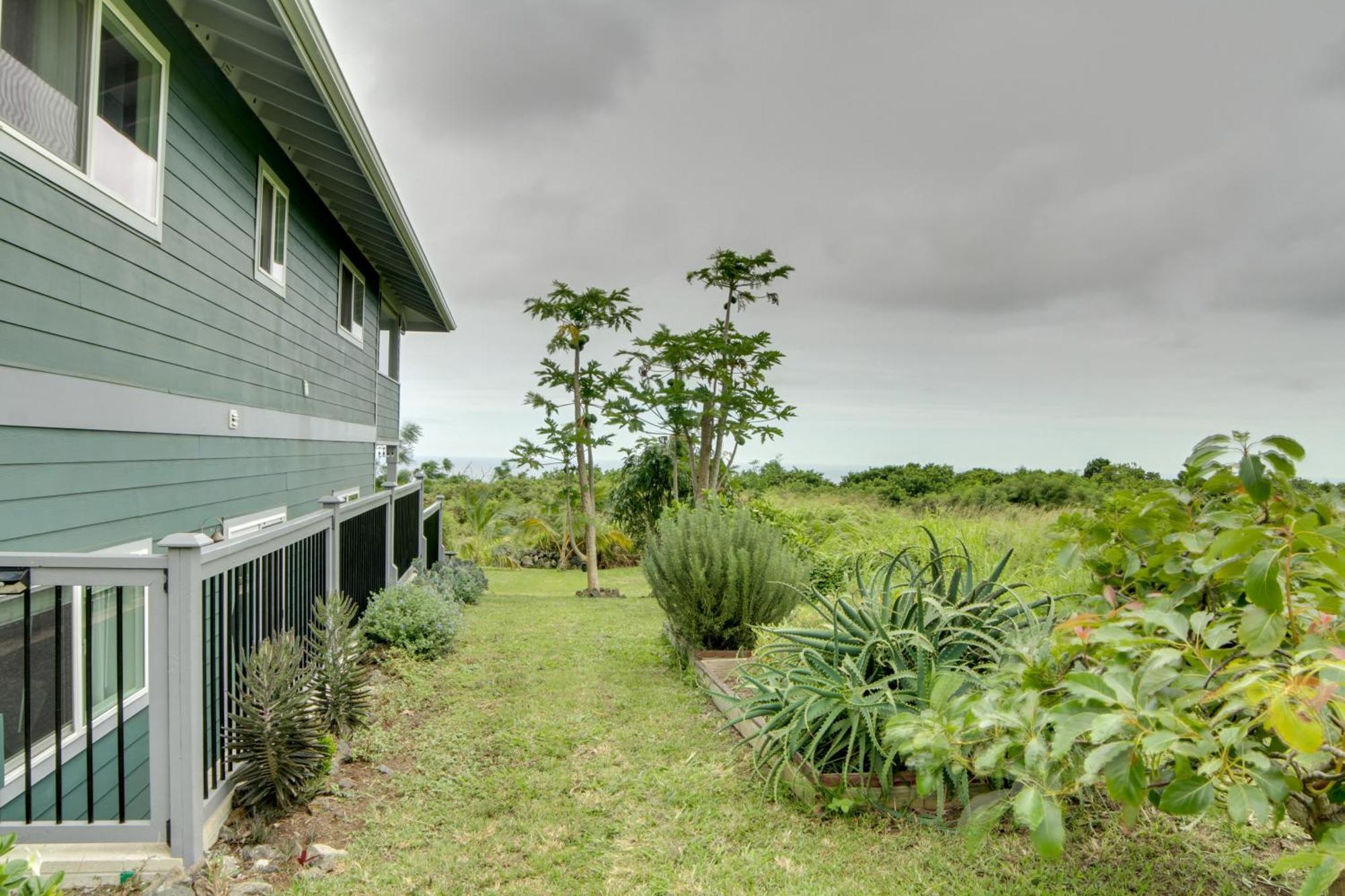 The Aloha Green House Retreat With Ocean Views! Naalehu Exterior photo